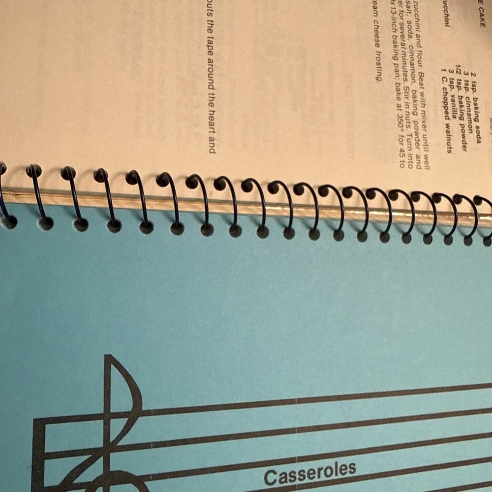 Tuneful Spoonful 1984 Des Moines Iowa Sweet Adelines Chorus Cookbook SpiralBound